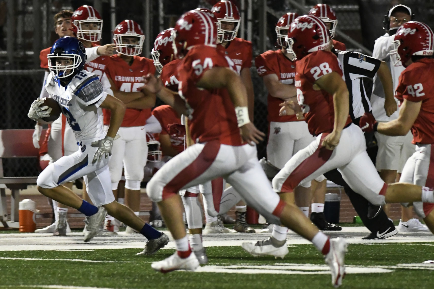 Lake Central at Crown Point football